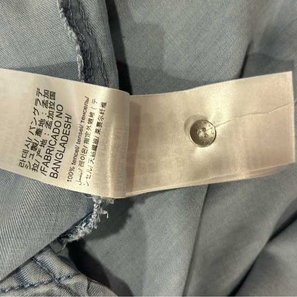 CALVIN KLEIN Blue Denim Sleeveless Dress in Women's Size Small - Picture 5 of 6